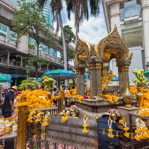 Photography Erawan Shrine in Bangkok