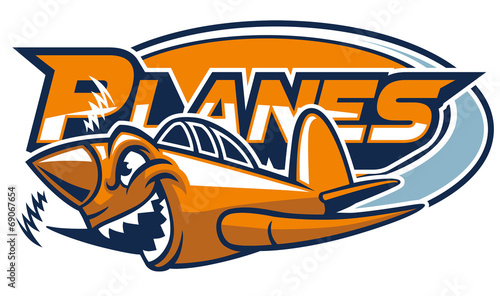 plane mascot