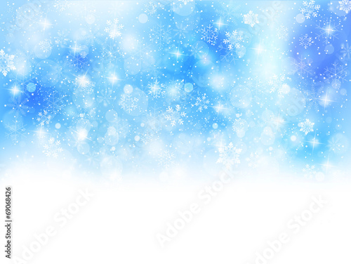 雪　クリスマス　背景