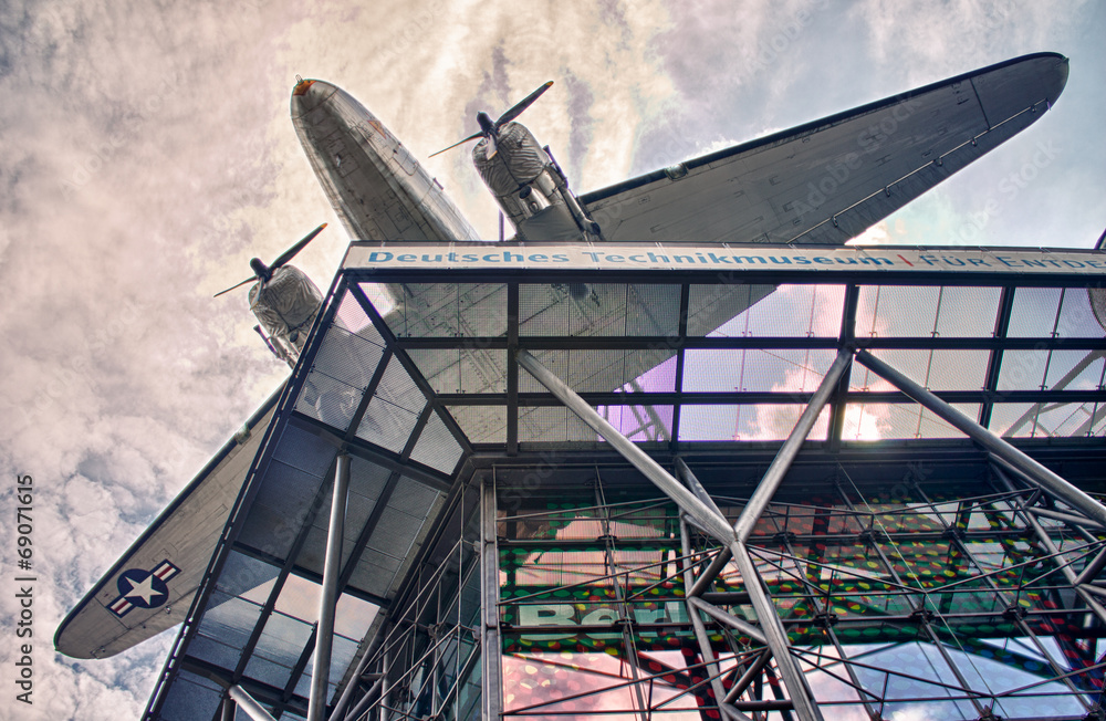 Fototapeta premium Tempelhof muzeum techniki
