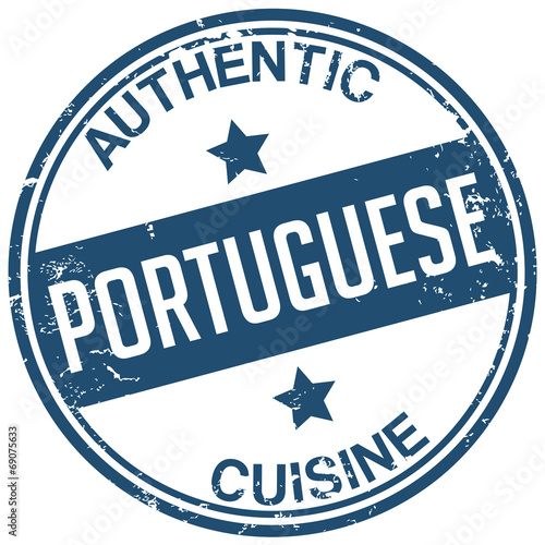 portuguese cuisine stamp