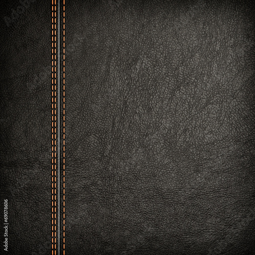 stitched leather background