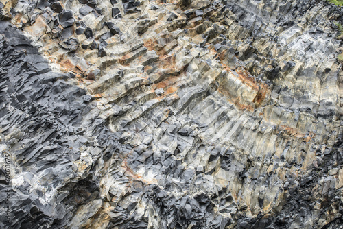 Vulcanic rock at Reynisdrangar, Iceland