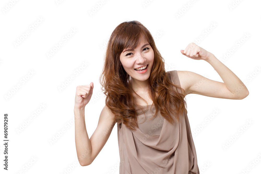 strong, positive, smiling, active, energetic woman strong, positive, smiling, active, energetic woman