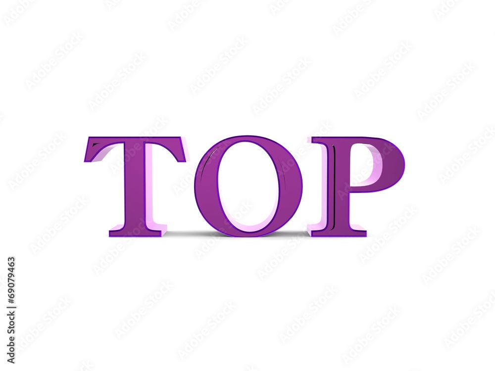 TOP 3d symbol TOP 3d symbol