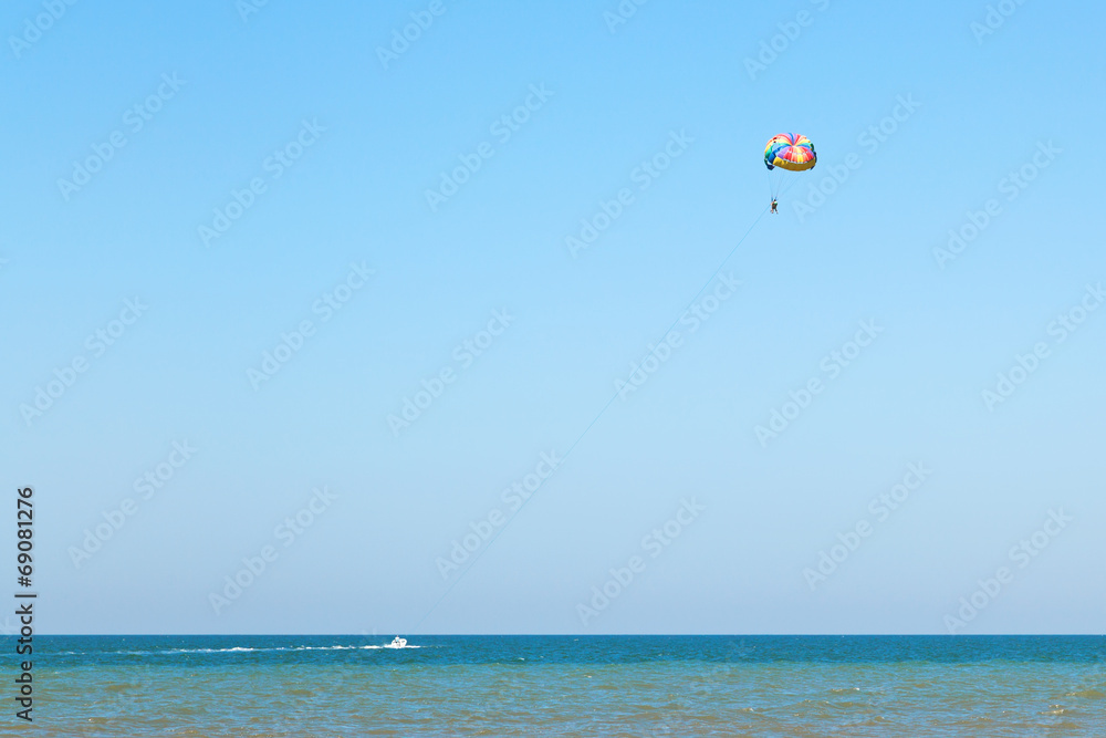 Parasailing on Sea of Azov, Golubitskaya resort Parasailing on Sea of Azov, Golubitskaya resort
