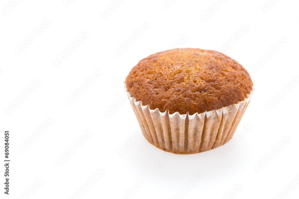 Banana cakes isolated on white Banana cakes isolated on white