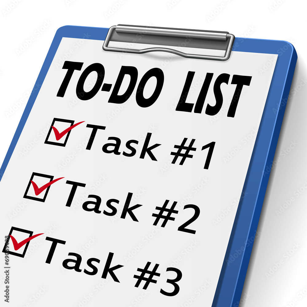 to do list clipboard to do list clipboard