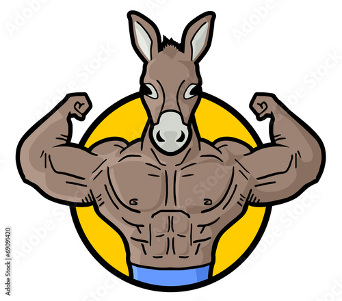 Strong donkey