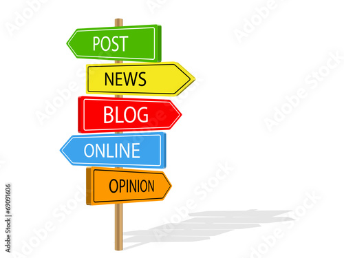 BLOG Signposts (news post online opinion article)