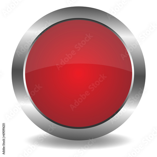 Free Download Button rot - GFXLoad