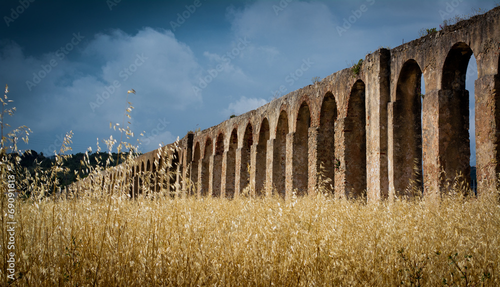 Roman aqueduct in Portugal
