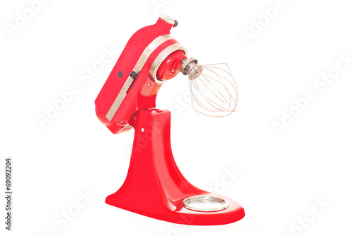 Foto rote Power-Küchenmaschine