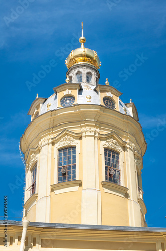church in the Peter and Paul fortress, St Petersburg, Russia