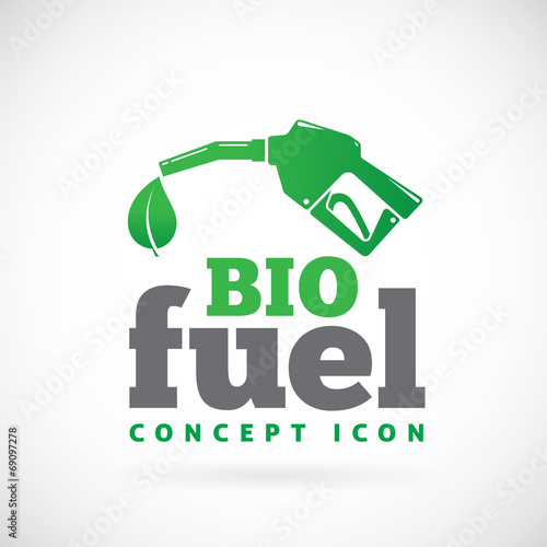 Bio fuel vector symbol icon