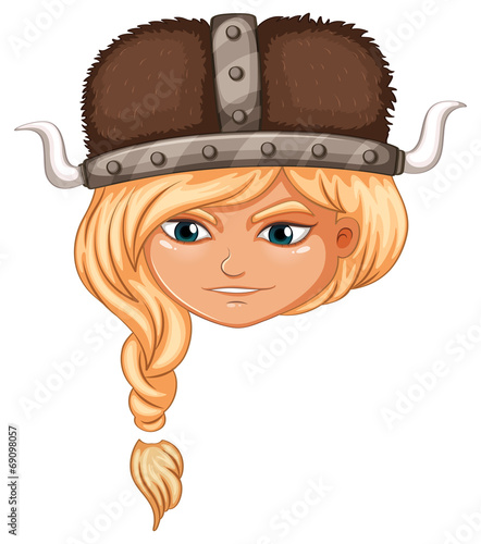 Viking girl warrior