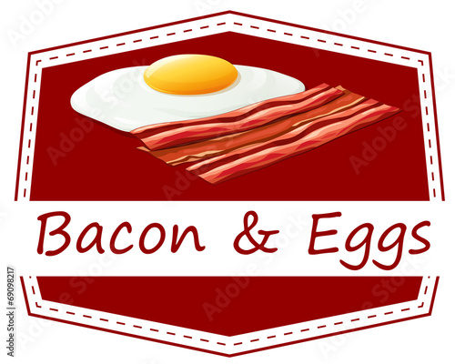 Bacon and eggs