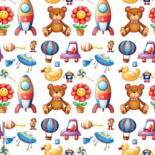 Seamless toys