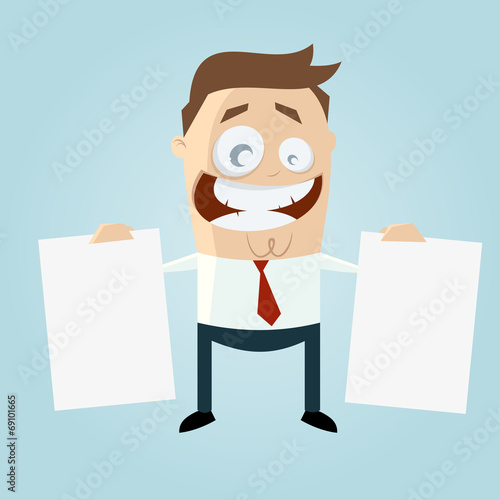 info leer schild blatt mann business
