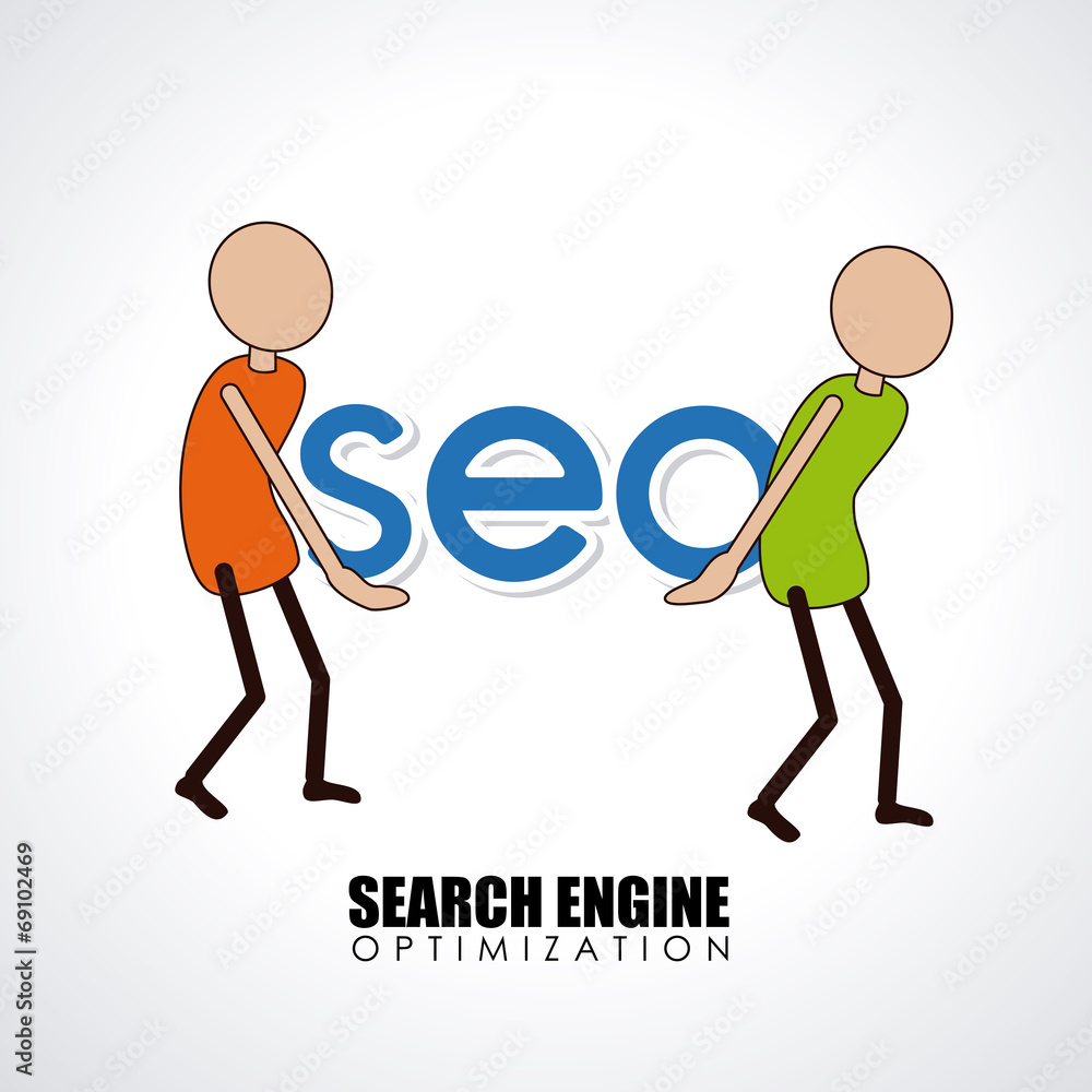 Obraz premium SEO design