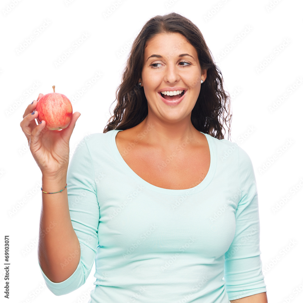 Beautiful Woman Eating apple Beautiful Woman Eating apple