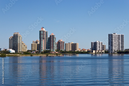 Condominium buildings in Miami, Florida. © Click Images
