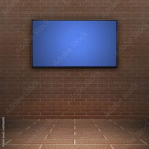 Modern TV screen