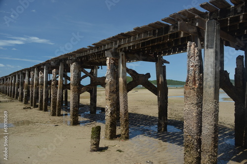 Old timber jetty