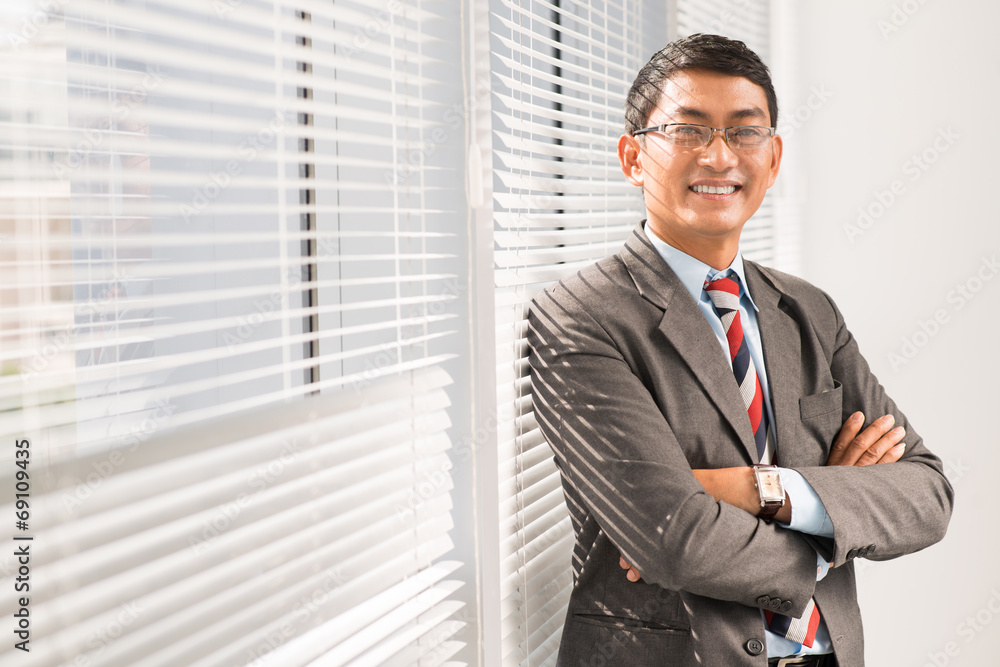 Confident businessman Confident businessman