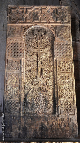 Armenian medieval cross stone