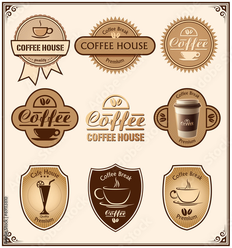 cafe labels