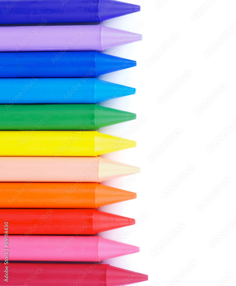 Fototapeta premium Polymeric Crayons