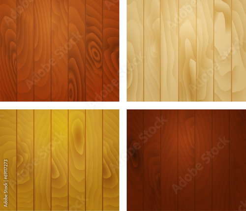 Wooden texture planks