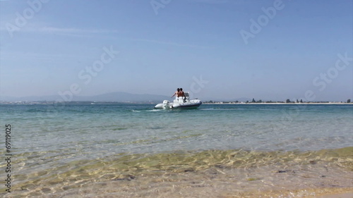 Armona island, Ria Formosa View. Algarve