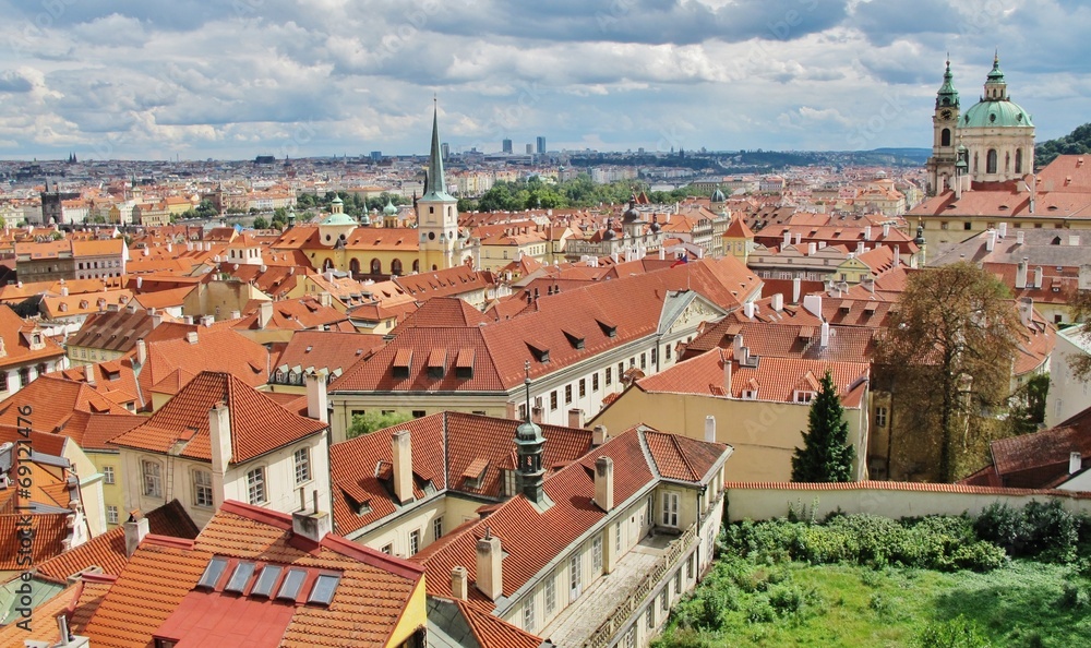Fototapeta premium Prag, Blick vom Hradschin