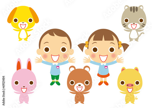 みんな仲間　お友達