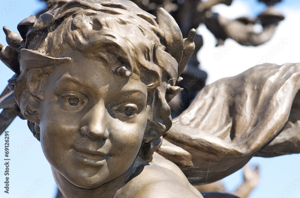 Naklejka premium Pont Alexandre 3 - Détail
