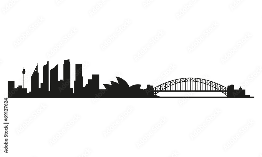 Fototapeta premium Skyline Sydney