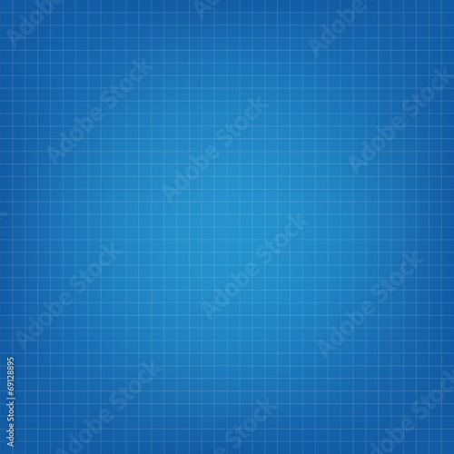 Blueprint grid background. Graphing paper. EPS 10