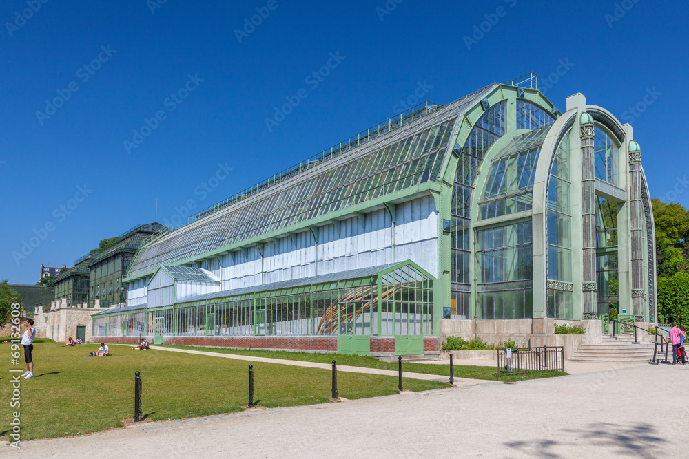 Fototapeta premium Grandes Serres du Jardin des Plantes de Paris