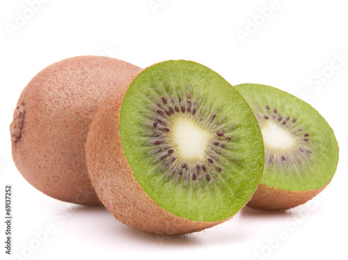 Sliced kiwi fruit half