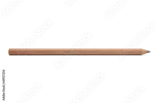A wooden pencil
