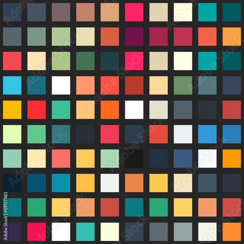 Palette seamless pattern