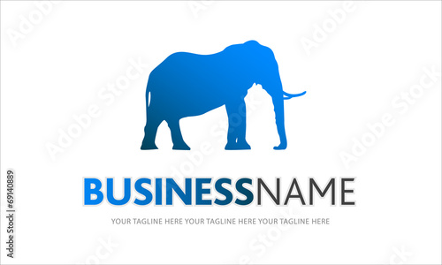 logo elefante, elefante, natura, pensante, forza, potenza