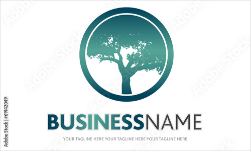 logo albero, forza, potenza
