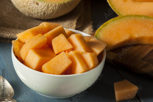 Health Organic Orange Cantaloupe