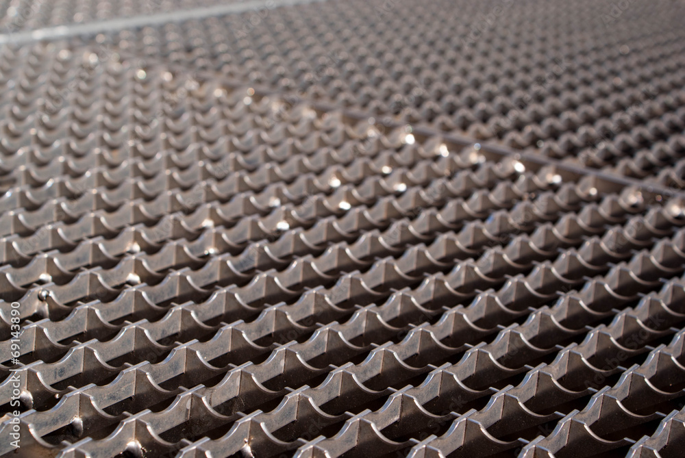 Fototapeta premium abstract metal grid background
