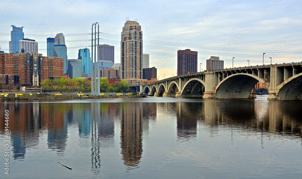 Naklejka premium Minneapolis