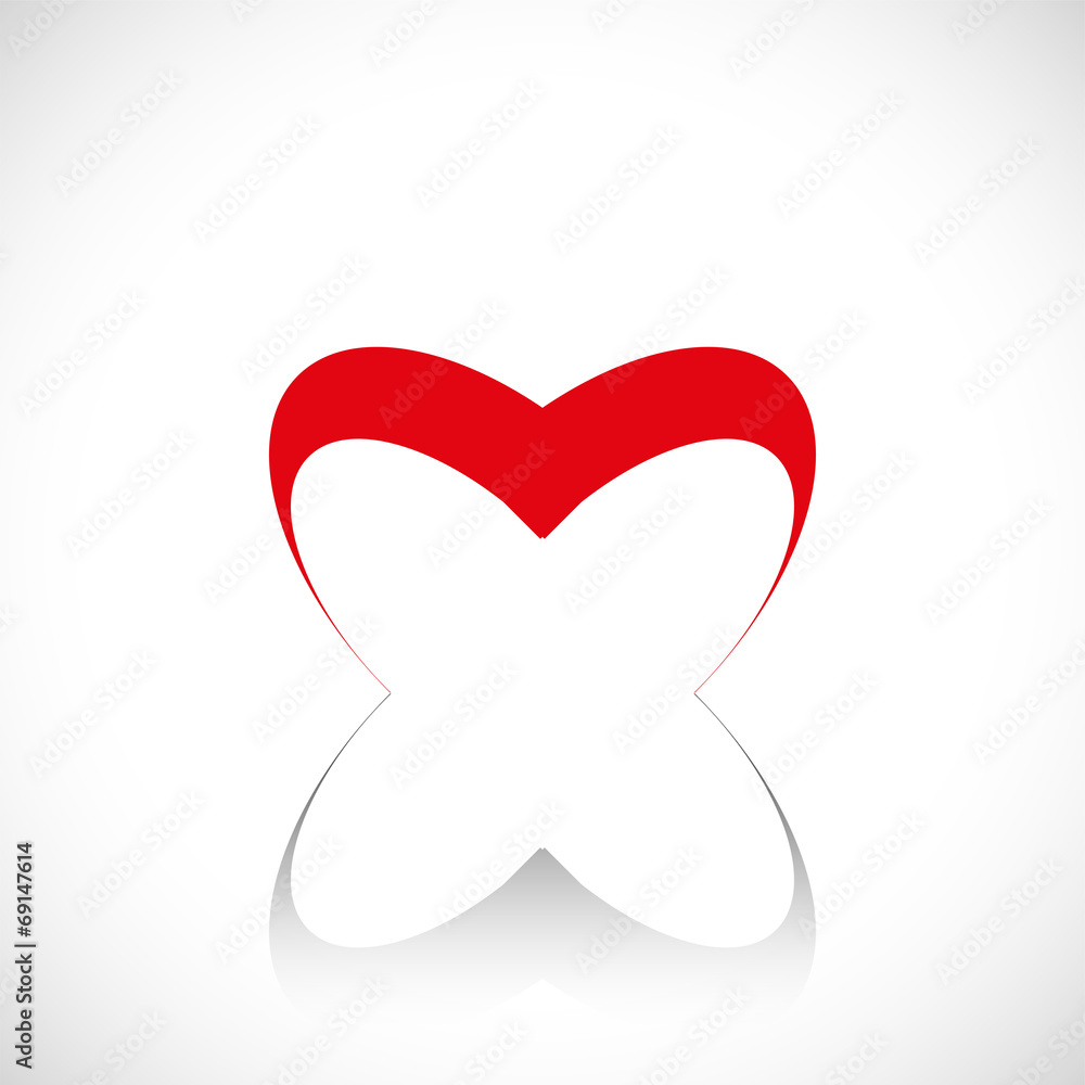 Abstract icons based on the letter M Abstract icons based on the letter M