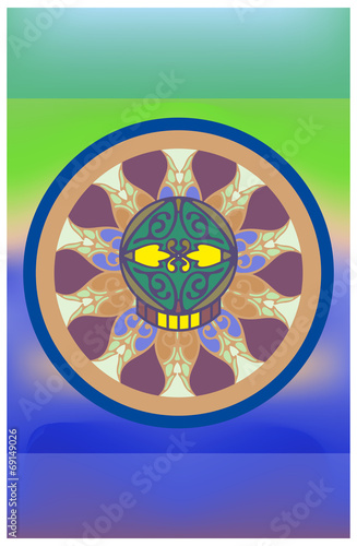 Skull android.